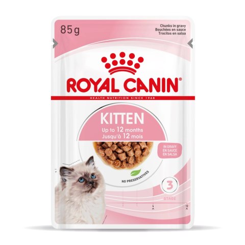 ROYAL CANIN Kitten Instinctive W Sosie 12x85g ROYAL CANIN Kitten Instinctive W Sosie 12x85g