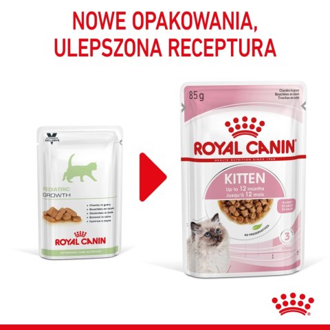 ROYAL CANIN Kitten Instinctive W Sosie 12x85g ROYAL CANIN Kitten Instinctive W Sosie 12x85g