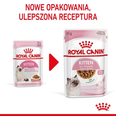 ROYAL CANIN Kitten Instinctive W Sosie 12x85g ROYAL CANIN Kitten Instinctive W Sosie 12x85g
