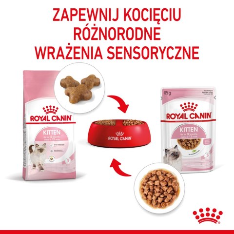 ROYAL CANIN Kitten Instinctive W Sosie 12x85g ROYAL CANIN Kitten Instinctive W Sosie 12x85g