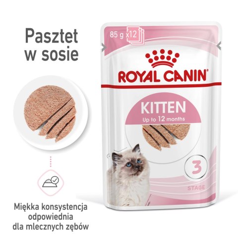 ROYAL CANIN Kitten Pasztet 12x85g ROYAL CANIN Kitten Pasztet 12x85g