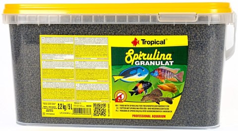 Tropical Spirulina Granulat 5000ml. Tropical Spirulina Granulat 5000ml.