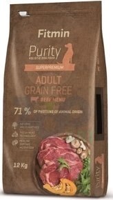 Fitmin Purity Adult Grainfree Beef 12kg Fitmin Purity Adult Grainfree Beef 12kg
