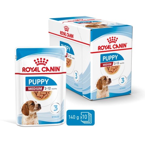 ROYAL CANIN Medium Puppy 10x140g ROYAL CANIN Medium Puppy 10x140g