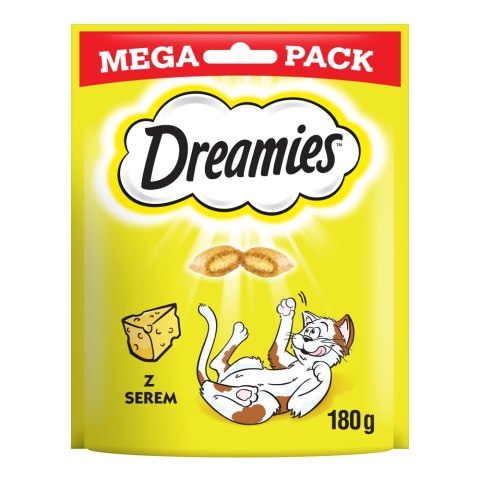 DREAMIES Przysmak Dla Kota Z Serem 180g DREAMIES Przysmak Dla Kota Z Serem 180g