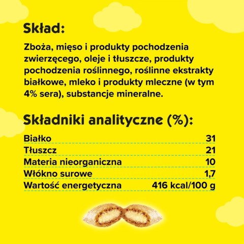 DREAMIES Przysmak Dla Kota Z Serem 180g DREAMIES Przysmak Dla Kota Z Serem 180g