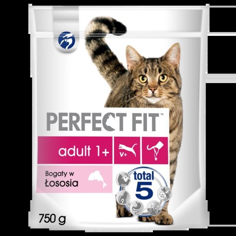 PERFECT FIT Adult 1+ Z Łososiem 750g PERFECT FIT Adult 1+ Z Łososiem 750g