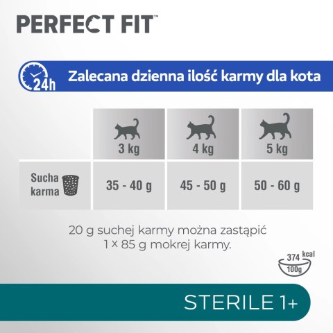 PERFECT FIT Sterile 1+ Z Kurczakiem 750g PERFECT FIT Sterile 1+ Z Kurczakiem 750g