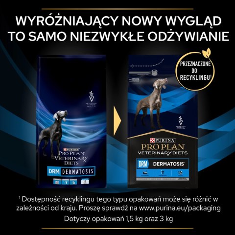 PURINA Pro Plan Veterinary Diets DRM Dermatosis 3kg PURINA Pro Plan Veterinary Diets DRM Dermatosis 3kg