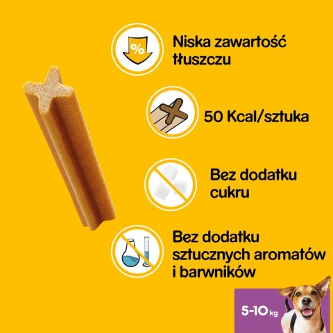 Pedigree DentaStix Przysmak Dentystyczny Dla Psów Od 4 Miesiąca I Wadze 5-10kg 110g Pedigree DentaStix Przysmak Dentystyczny Dla Psów Od 4 Miesiąca I Wadze 5-10kg 110g