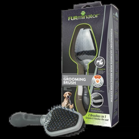 FURMINATOR Dual Grooming Brush Dwustronna Szczotka Do Pielęgnacji FURMINATOR Dual Grooming Brush Dwustronna Szczotka Do Pielęgnacji
