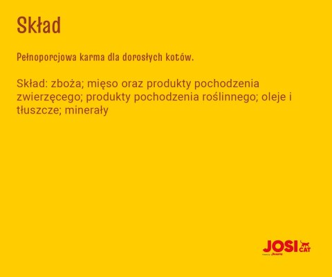 JosiCat Josera Tasty Beef 18kg JosiCat Josera Tasty Beef 18kg