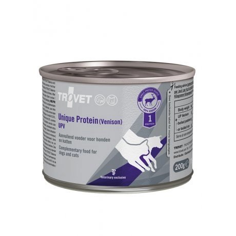 TROVET UPV Unique Protein Dziczyzna 200g TROVET UPV Unique Protein Dziczyzna 200g