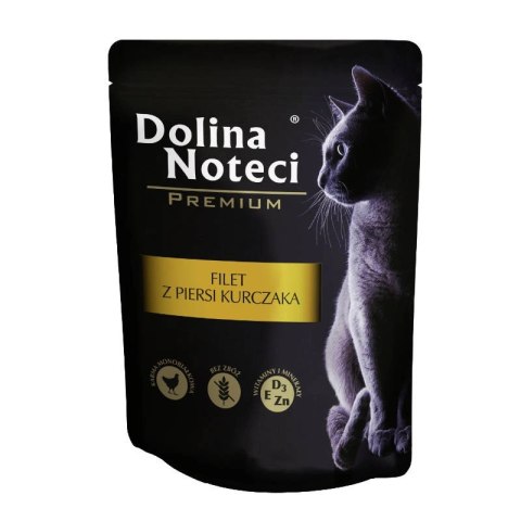 Dolina Noteci Premium Dla Kota Filet Z Piersi Kurczaka W Sosie 85g