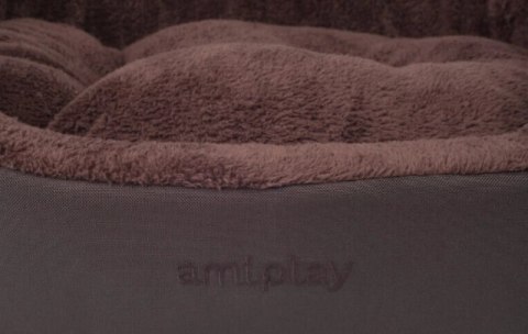 AMIPLAY Legowisko Elipsa Aspen Brązowe S AMIPLAY Legowisko Elipsa Aspen Brązowe S