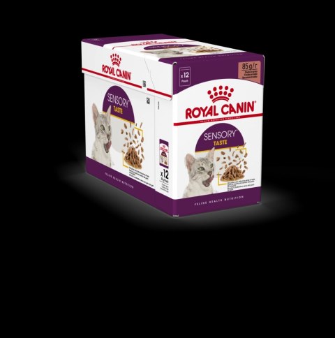 ROYAL CANIN Sensory Taste Kawałki W Sosie 12x85g ROYAL CANIN Sensory Taste Kawałki W Sosie 12x85g