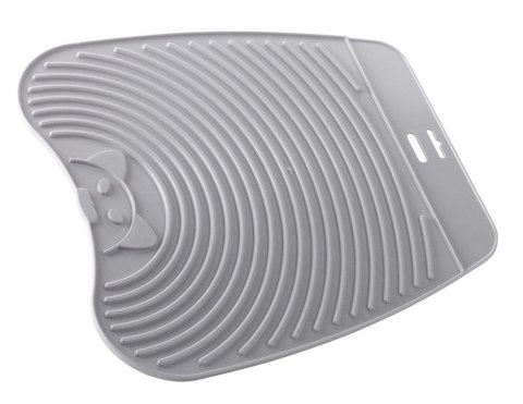 STEFANPLAST Wycieraczka Do Kuwety Szara 39x35cm STEFANPLAST Wycieraczka Do Kuwety Szara 39x35cm