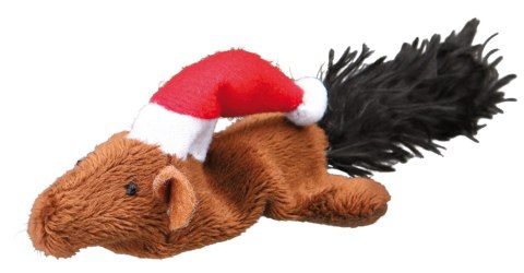 Trixie Zestaw Świątecznych Pluszowych Maskotek Mysz I Wiewiórka Dla Kota