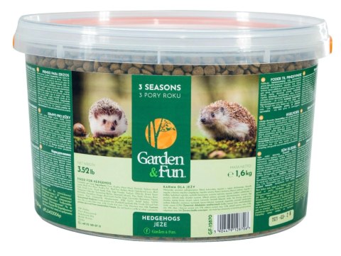 Vitapol Garden&Fun Karma Dla Jeży Wolnożyjących 3 Pory Roku 1,6kg Vitapol Garden&Fun Karma Dla Jeży Wolnożyjących 3 Pory Roku 1,6kg