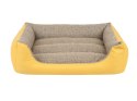 AMIPLAY Sofa ZipClean 4 in 1 Morgan Żółta L