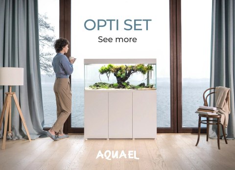 AQUAEL Zestaw Akwariowy Opti Set 125 Biały 2.0 AQUAEL Zestaw Akwariowy Opti Set 125 Biały 2.0