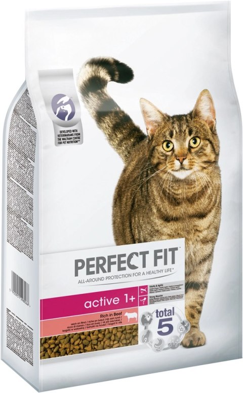 Perfect Fit™ - sucha karma pełnoporcjowa dla dorosłych kotów, bogata w wołowinę 7kg Perfect Fit™ - sucha karma pełnoporcjowa dla dorosłych kotów, bogata w wołowinę 7kg