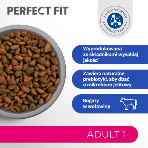 Perfect Fit™ - sucha karma pełnoporcjowa dla dorosłych kotów, bogata w wołowinę 7kg Perfect Fit™ - sucha karma pełnoporcjowa dla dorosłych kotów, bogata w wołowinę 7kg