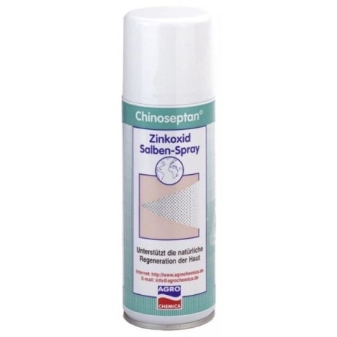Can-Agri Chinoseptan Maść W Sprayu Na Bazie Tlenku Cynku 200ml Can-Agri Chinoseptan Maść W Sprayu Na Bazie Tlenku Cynku 200ml