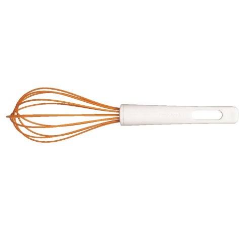 Fiskars Trzepaczka Z Silikonowymi Końcówkami Biało-Pomarańczowa 29cm Fiskars Trzepaczka Z Silikonowymi Końcówkami Biało-Pomarańczowa 29cm
