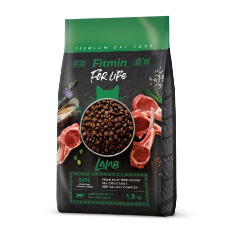 Fitmin Cat For Life Adult Lamb 1,8kg Fitmin Cat For Life Adult Lamb 1,8kg