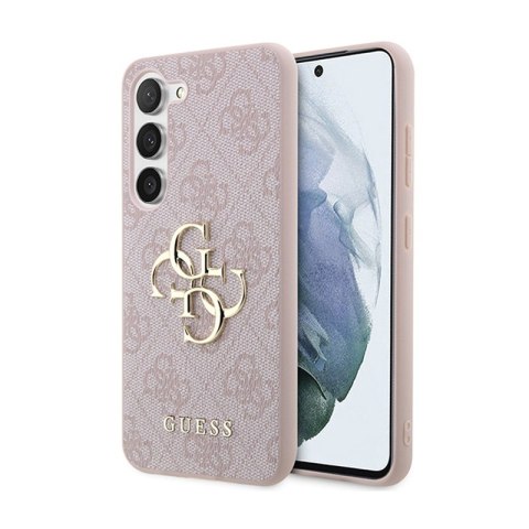 Guess 4G Big Metal Logo - Etui Samsung Galaxy A35 5G (różowy) Guess 4G Big Metal Logo - Etui Samsung Galaxy A35 5G (różowy)