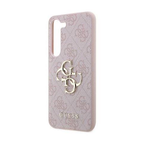 Guess 4G Big Metal Logo - Etui Samsung Galaxy A35 5G (różowy) Guess 4G Big Metal Logo - Etui Samsung Galaxy A35 5G (różowy)