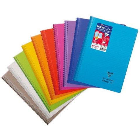 Kołonotatnik 17x22cm 80 kartek linia z marginesem KOVERBOOK PP 356801C CLAIREFONTAINE Kołonotatnik 17x22cm 80 kartek linia z marginesem KOVERBOOK PP 356801C CLAIREFONTAINE