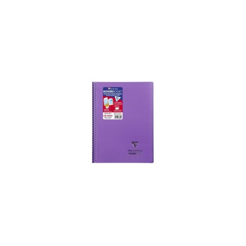 Kołonotatnik 17x22cm 80 kartek linia z marginesem KOVERBOOK PP 356801C CLAIREFONTAINE Kołonotatnik 17x22cm 80 kartek linia z marginesem KOVERBOOK PP 356801C CLAIREFONTAINE