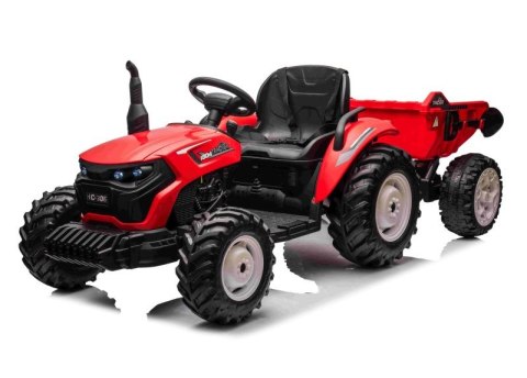 OLBRZYMI TRAKTOR 24 V Z PRZYCZEPĄ I ELEKTRYCZNIE PODNOSZONYM KIPREM SUPER JAKOŚĆ/HC306 OLBRZYMI TRAKTOR 24 V Z PRZYCZEPĄ I ELEKTRYCZNIE PODNOSZONYM KIPREM SUPER JAKOŚĆ/HC306