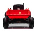 OLBRZYMI TRAKTOR 24 V Z PRZYCZEPĄ I ELEKTRYCZNIE PODNOSZONYM KIPREM SUPER JAKOŚĆ/HC306