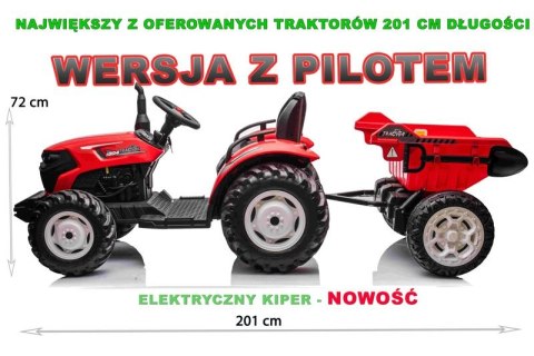 OLBRZYMI TRAKTOR 24 V Z PRZYCZEPĄ I ELEKTRYCZNIE PODNOSZONYM KIPREM SUPER JAKOŚĆ/HC306 OLBRZYMI TRAKTOR 24 V Z PRZYCZEPĄ I ELEKTRYCZNIE PODNOSZONYM KIPREM SUPER JAKOŚĆ/HC306
