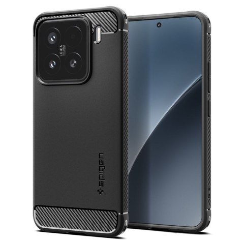 Spigen Rugged Armor - Etui do Xiaomi 15 (Matte Black) Spigen Rugged Armor - Etui do Xiaomi 15 (Matte Black)