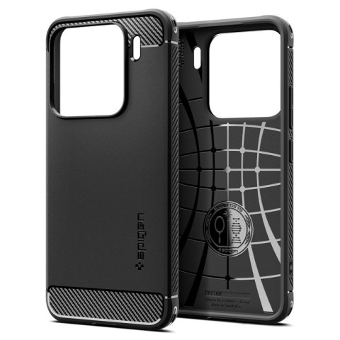Spigen Rugged Armor - Etui do Xiaomi 15 (Matte Black) Spigen Rugged Armor - Etui do Xiaomi 15 (Matte Black)