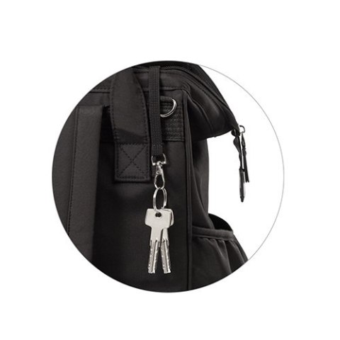 1649/01 BACKPACK FOR MOTHER MODERN STYLE BLACK 1649/01 BACKPACK FOR MOTHER MODERN STYLE BLACK