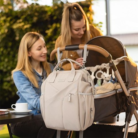 1649/02 PLECAK DLA MAMY MODERN STYLE BEŻOWY 1649/02 PLECAK DLA MAMY MODERN STYLE BEŻOWY
