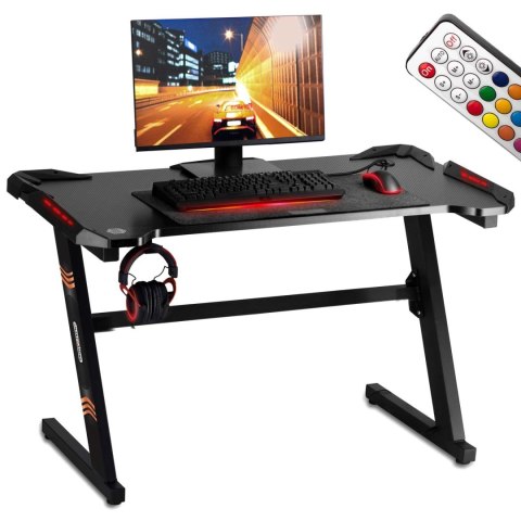 Biurko gamingowe dla gracza LED CRIT 258000 Biurko gamingowe dla gracza LED CRIT 258000