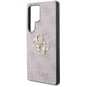 Guess Big 4G Logo Classic Logo - Etui do Samsung Galaxy S25 Ultra (różowy)