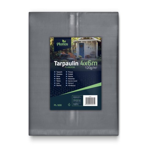 Plandeka 400 x 600 cm 120 g/m2 Plonos PL-500 Plandeka 400 x 600 cm 120 g/m2 Plonos PL-500