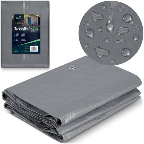 Plandeka 500 x 400 cm 260 g/m2 Plonos PL-501 Plandeka 500 x 400 cm 260 g/m2 Plonos PL-501