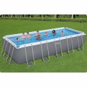 Basen ogrodowy stelażowy 640 x 274 x 132 cm 11w1 Bestway 5612B