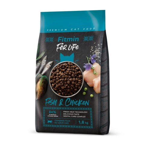 Fitmin Cat For Life Adult Fish And Chicken 1,8kg Fitmin Cat For Life Adult Fish And Chicken 1,8kg
