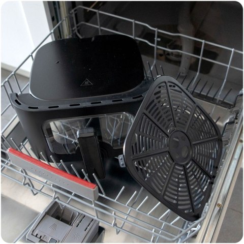 Frytkownica beztłuszczowa Air fryer Berdsen BD-661 czarna Frytkownica beztłuszczowa Air fryer Berdsen BD-661 czarna