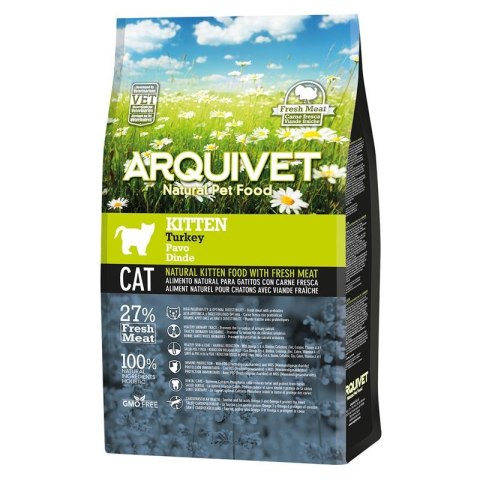 Arquivet Sucha karma dla kociąt z indykiem 1,5 kg Arquivet Arquivet Sucha karma dla kociąt z indykiem 1,5 kg Arquivet
