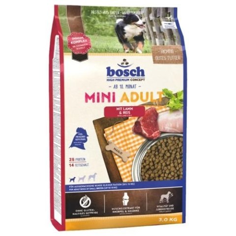 BOSCH Adult Mini Lamb & Rice 1kg BOSCH Adult Mini Lamb & Rice 1kg
